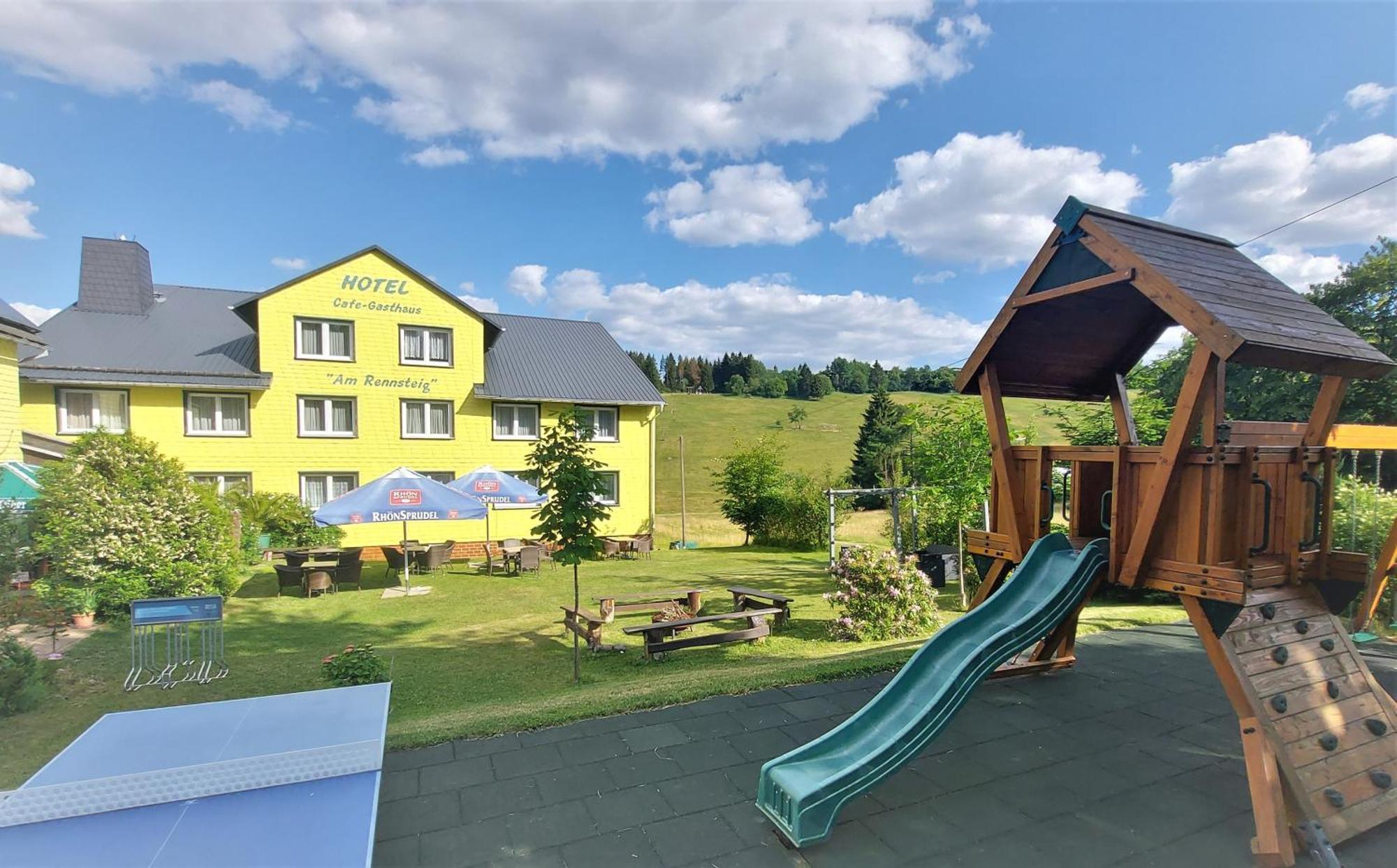 Marschalls Hotel Am Rennsteig Neuhaus am Rennweg Dış mekan fotoğraf